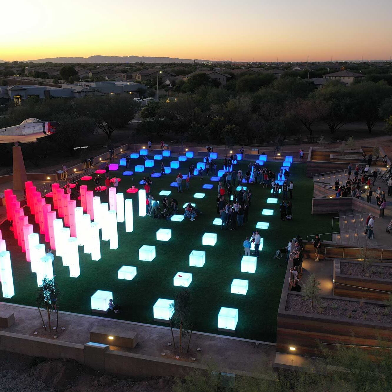 Veterans Memorial at Veterans Oasis Park Chandler