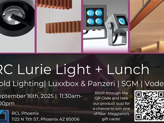 September 2025 Light + Lunch Invite